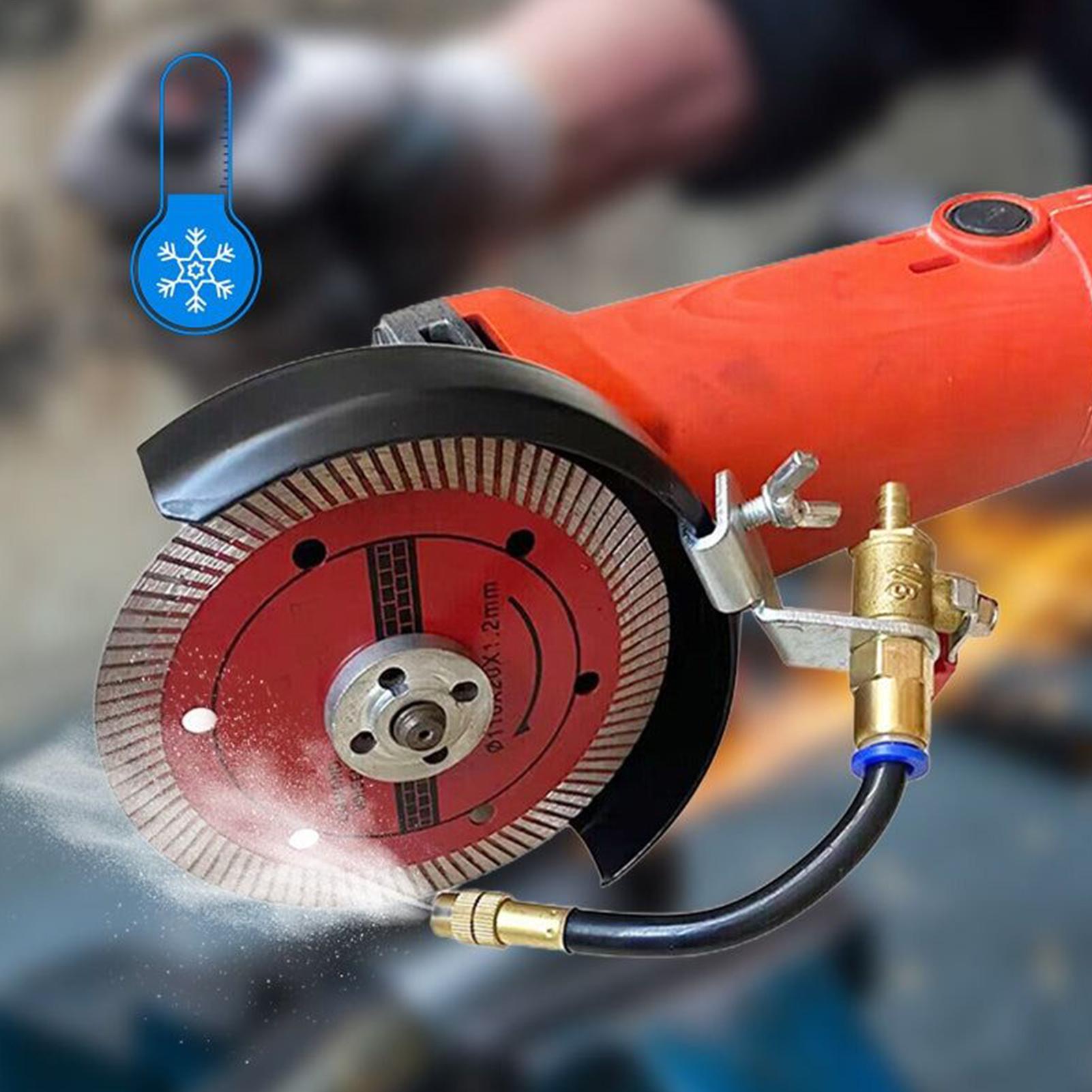 Stump Grinder Attachment - Water Spray Attachment Flexible Improving Cutting