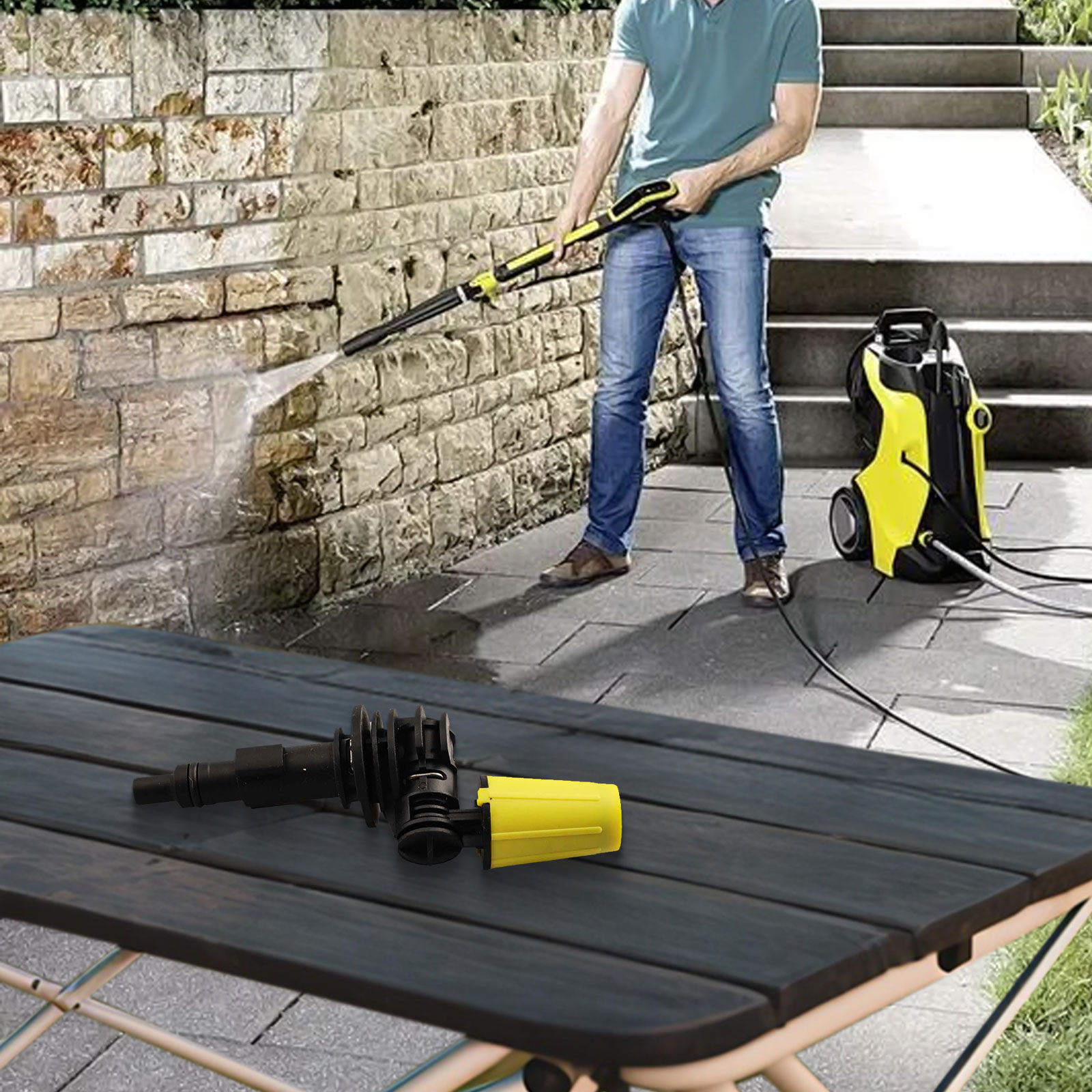 Outdoor Cleaning 1pc 2pcs Rota - огляд і ціна Outdoor Power Washer