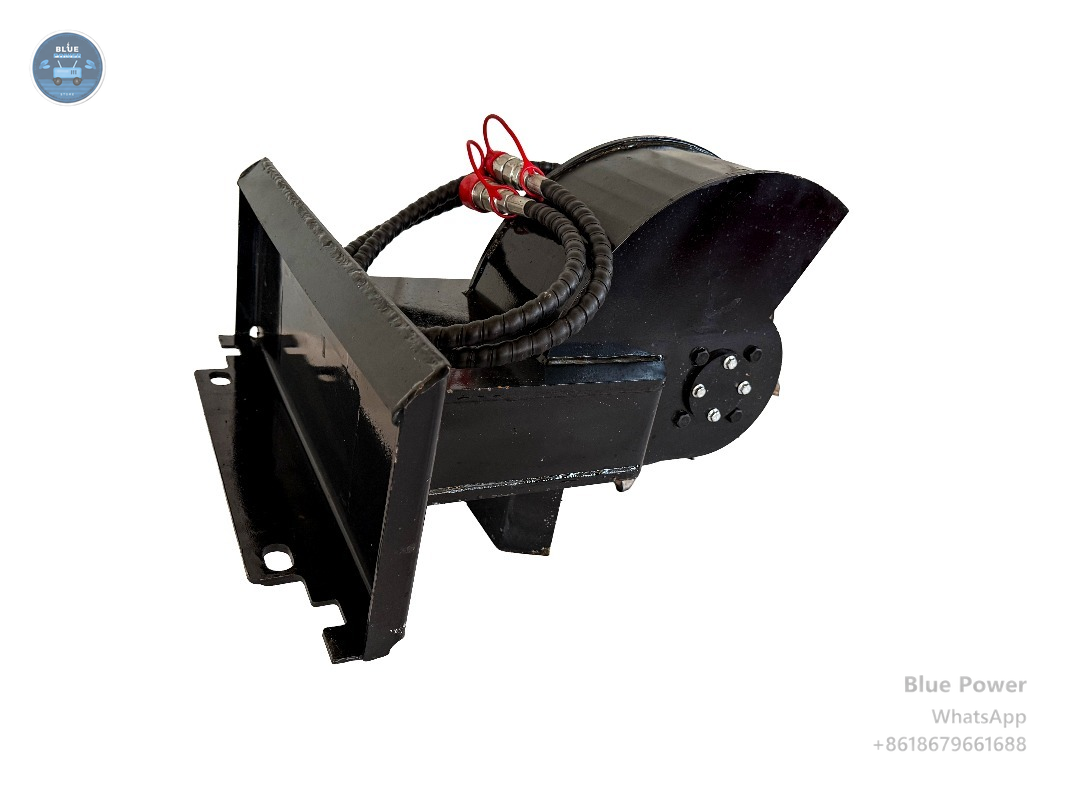 Skid Steer Stump Grinder Attac - огляд і ціна Stump Grinder Attachment