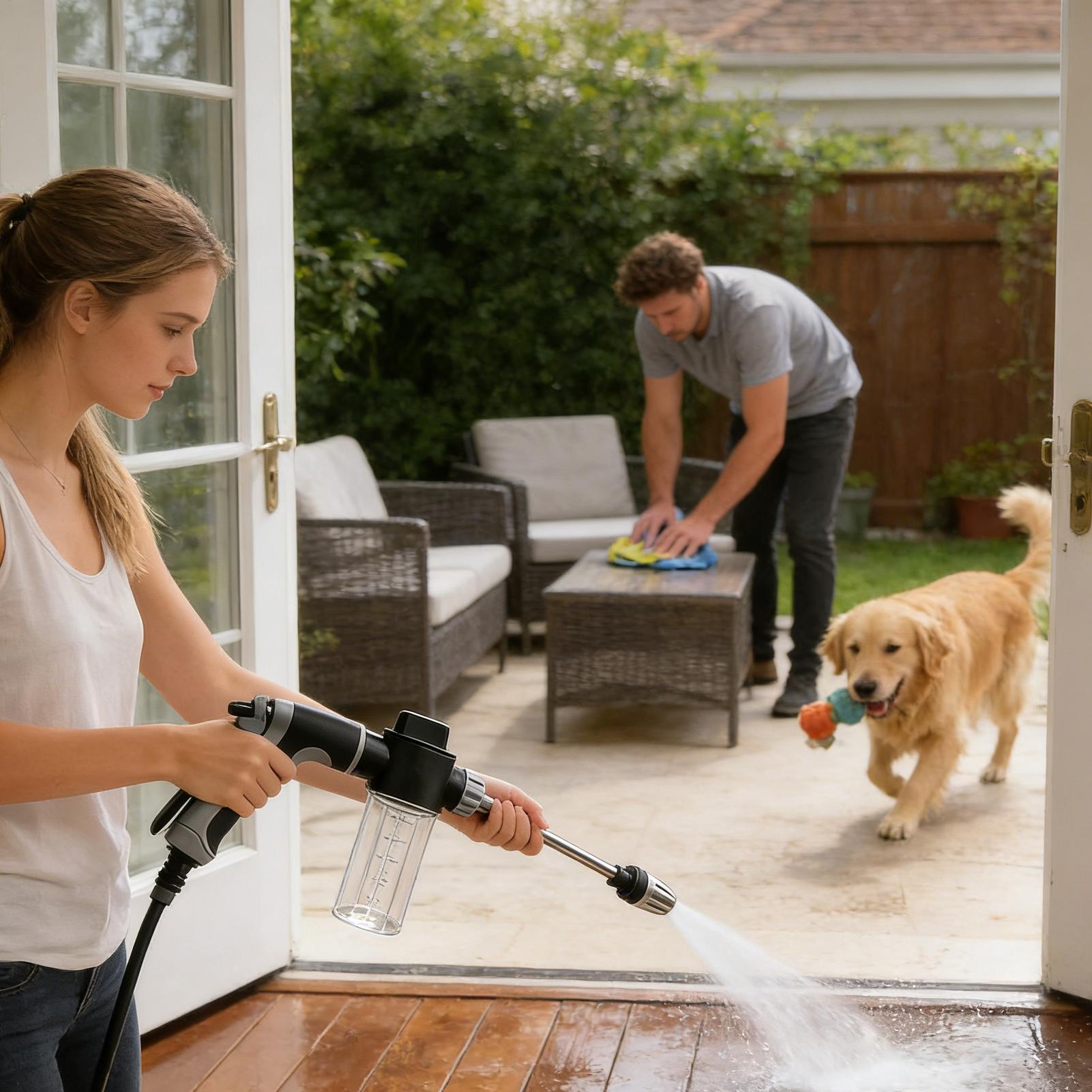 Professional Garden Water Spra - огляд і ціна Outdoor Power Washer
