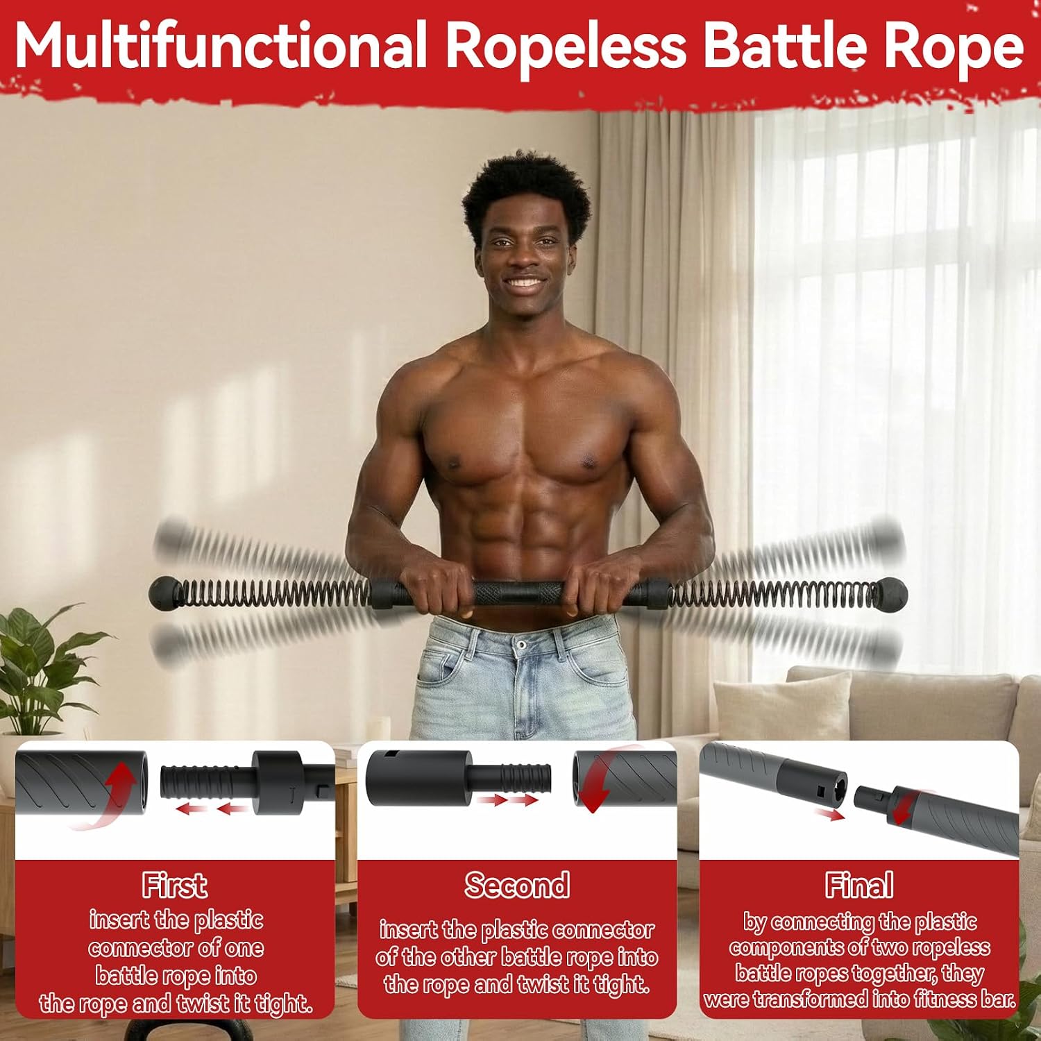 2-in-1 Upgraded Cordless Battl - огляд і ціна Outdoor Power Bar