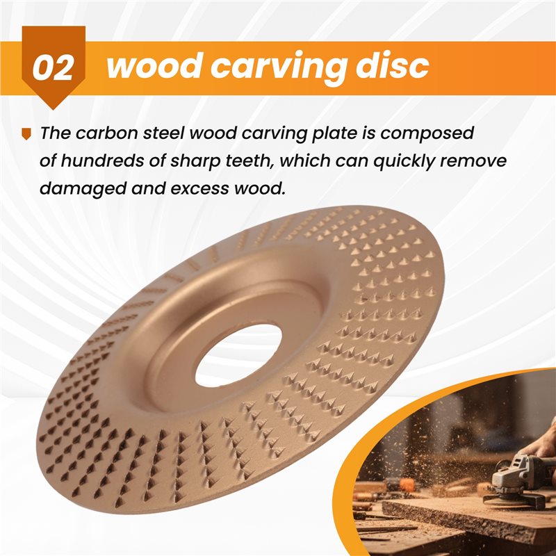 Multifunction Wood Carving Dis - огляд і ціна Stump Grinder Attachment